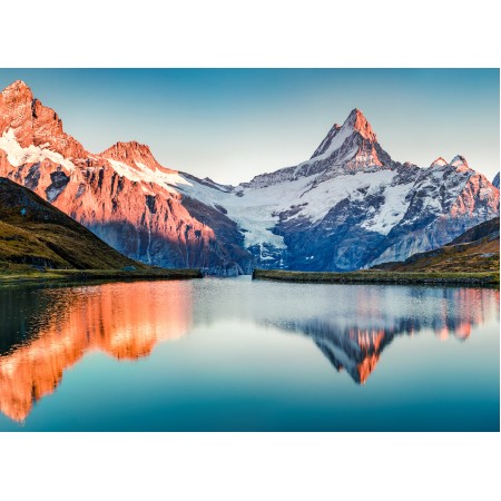 Photo Poster Print - Lake Mountains